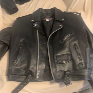 Mens leather jacket